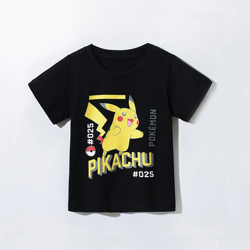 B100% Cotton O-Neck Kids Tops Cartoon T Shirts - Image 5