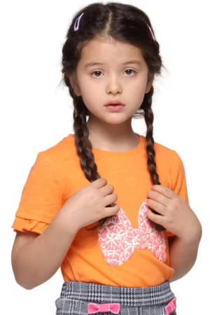 Children Short Sleeve Baby Girl  Fashion T-Shirt