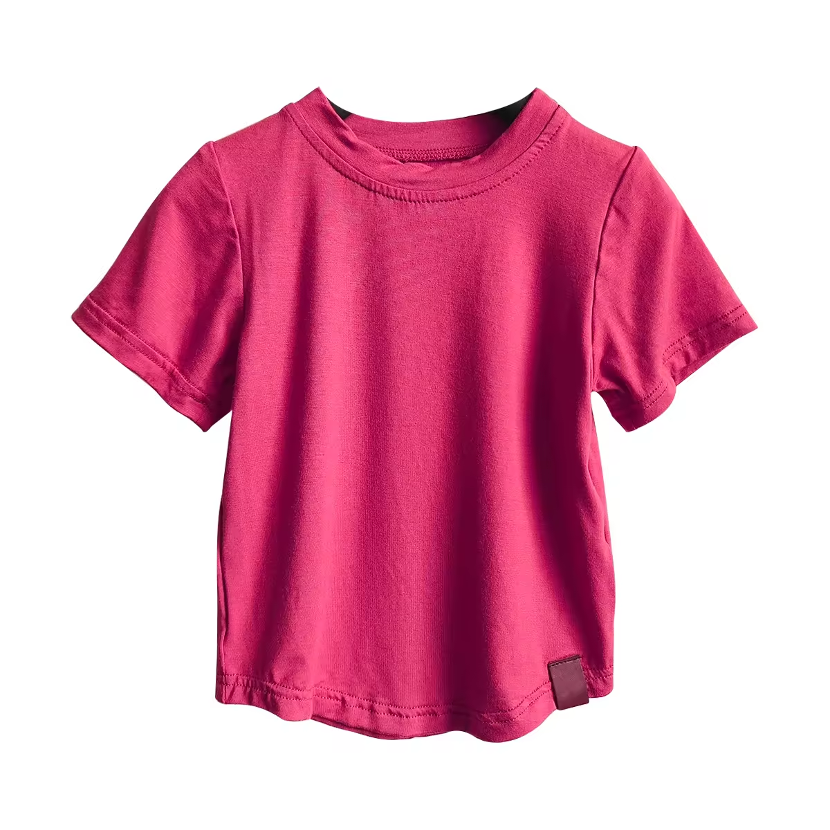 Short Sleeve summer bamboo cotton Plain Blank T-shirts - Image 2