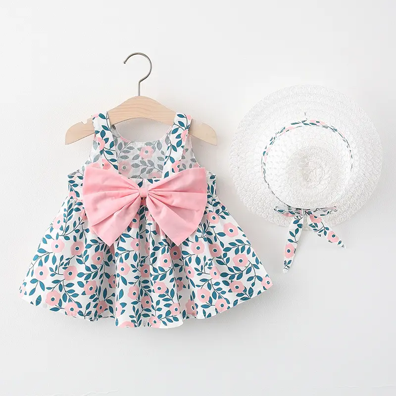 Fashion children's baby girl version dress summer style skirt - Image 3